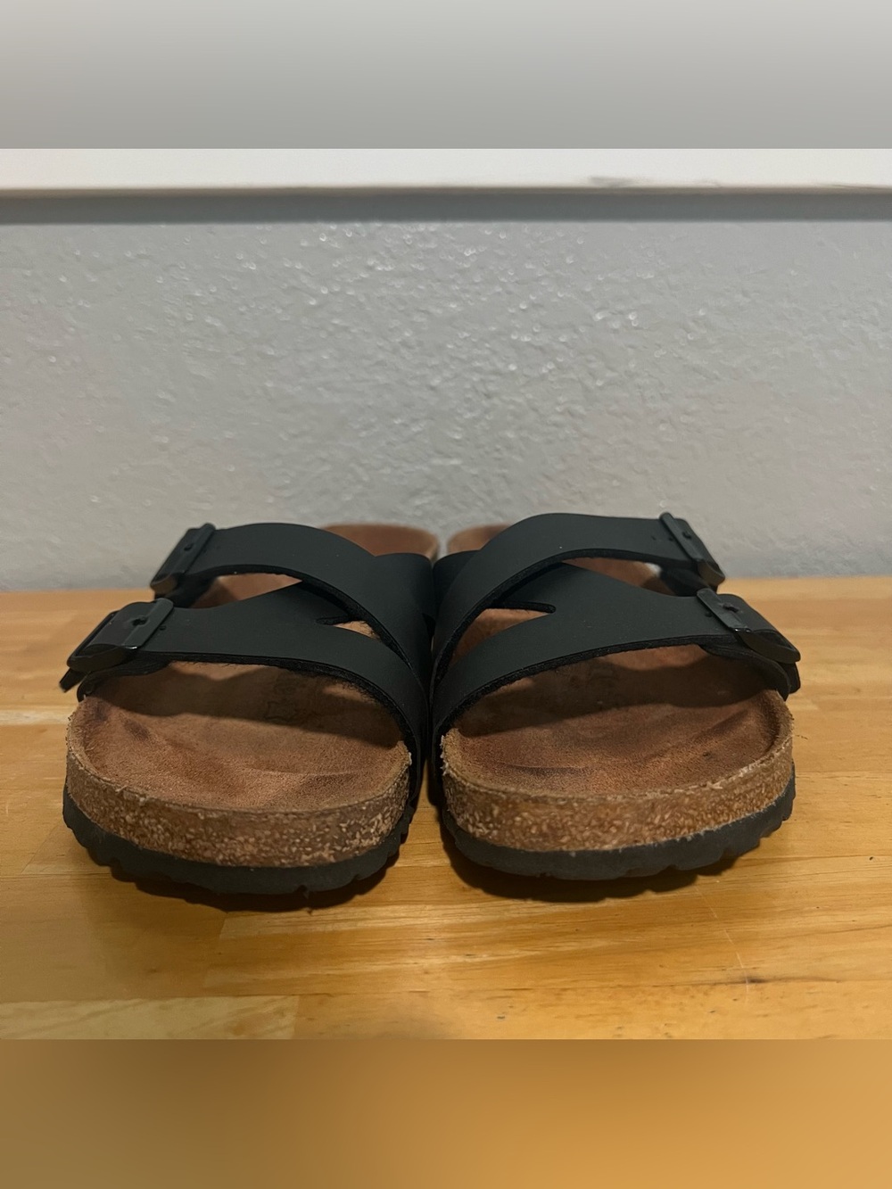 Birkenstock Yao Black Birko-Flor Slide Sandals Women’s EU 40 US 9 - Picture 4 of 7